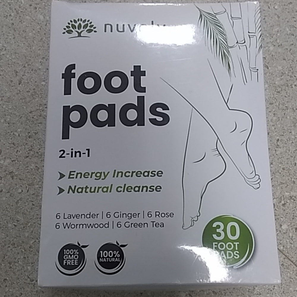 Mind body and soul foot cleansing pads